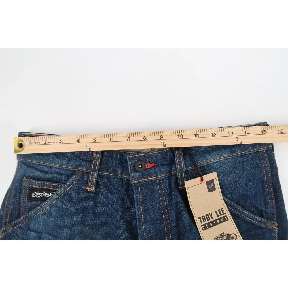 Troy Lee Designs Mens 30 Rider Moto‎ Jeans TLD Made In USA Size 30x32 NEW
